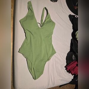 TA3 Plungey Sculpting Bathing Suit - Army - Regular / Long / M